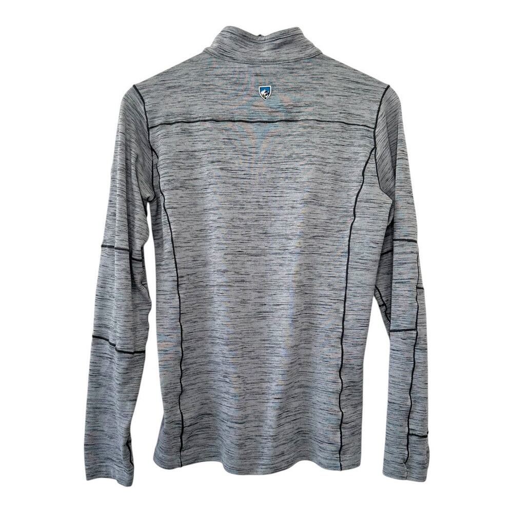 Kuhl Gray Men's Alloy 1/4 Zip Size Small - Picture 3 of 8